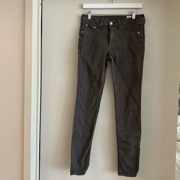 Rag & Bone Legging Jean in PFD Green - Picture 2 of 6